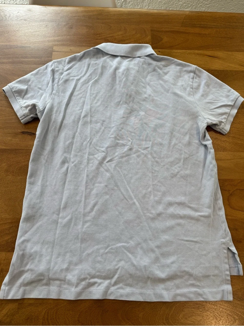 Ralph Lauren Light Blue Polo Shirt with Yellow Pony